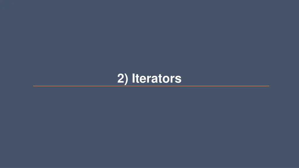 2 iterators