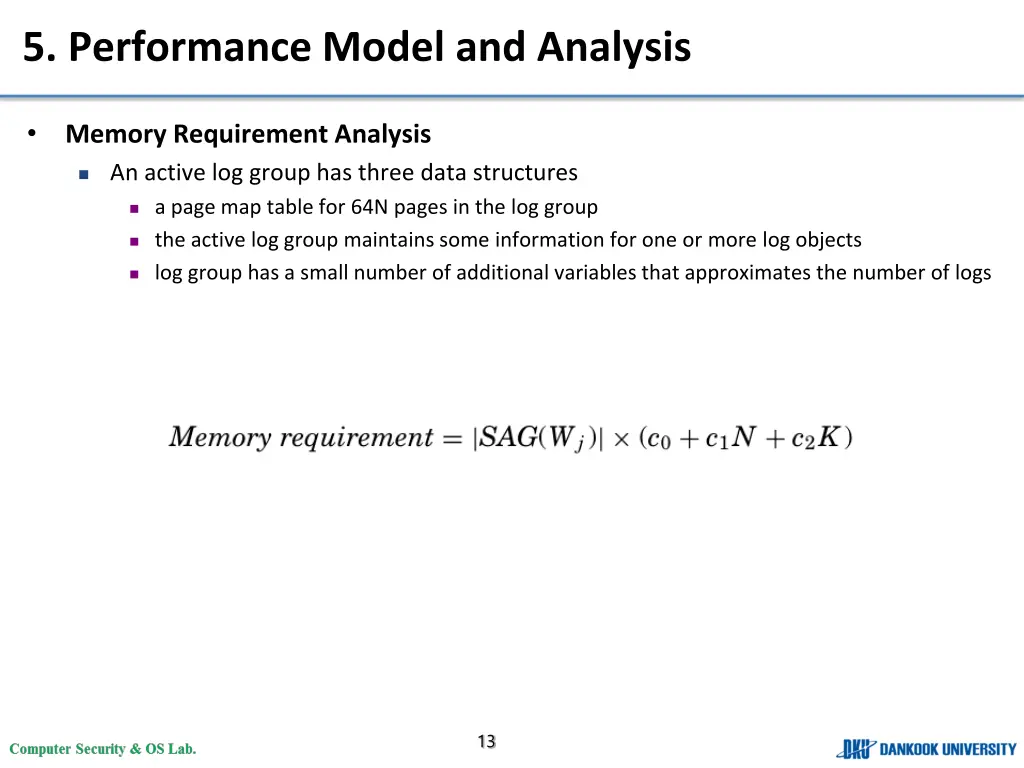 5 performance model and analysis 2