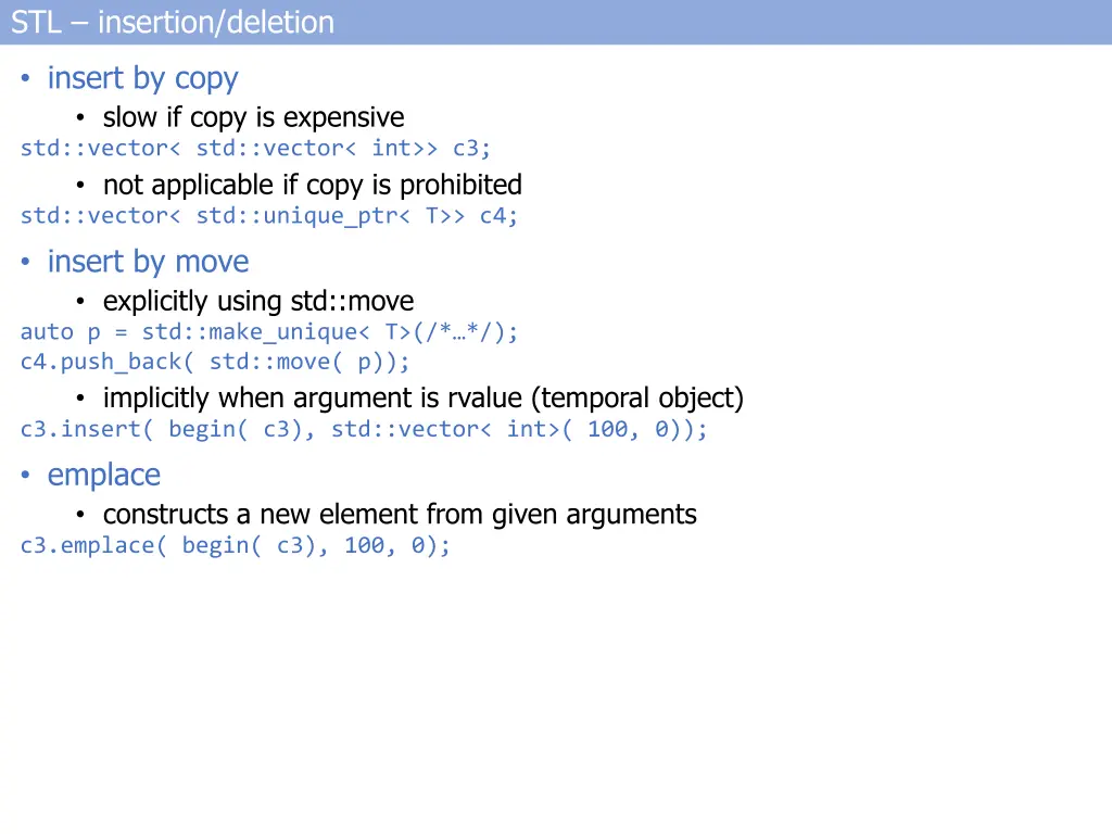 stl insertion deletion 1