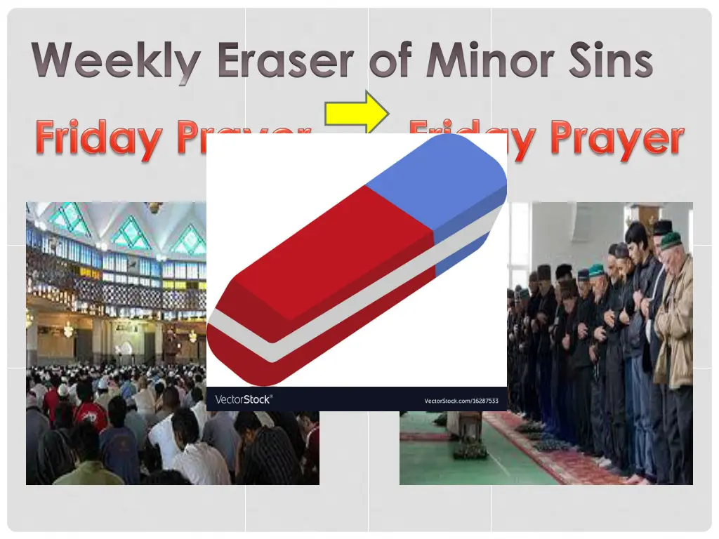 weekly eraser of minor sins