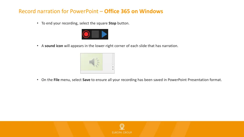 record narration for powerpoint office 1