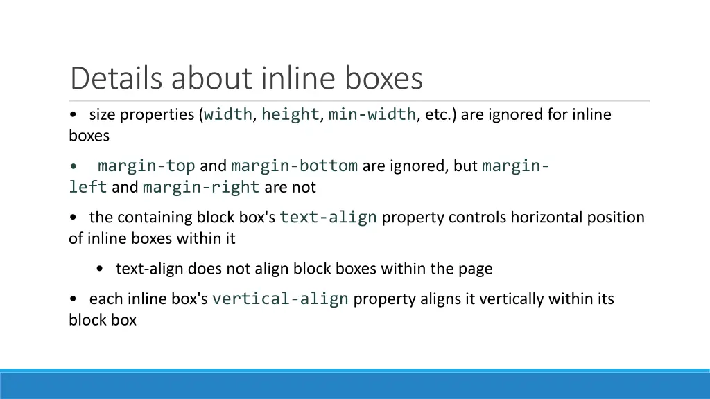 details about inline boxes size properties width