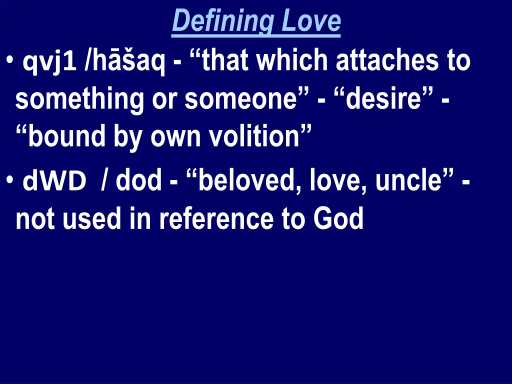 defining love 2