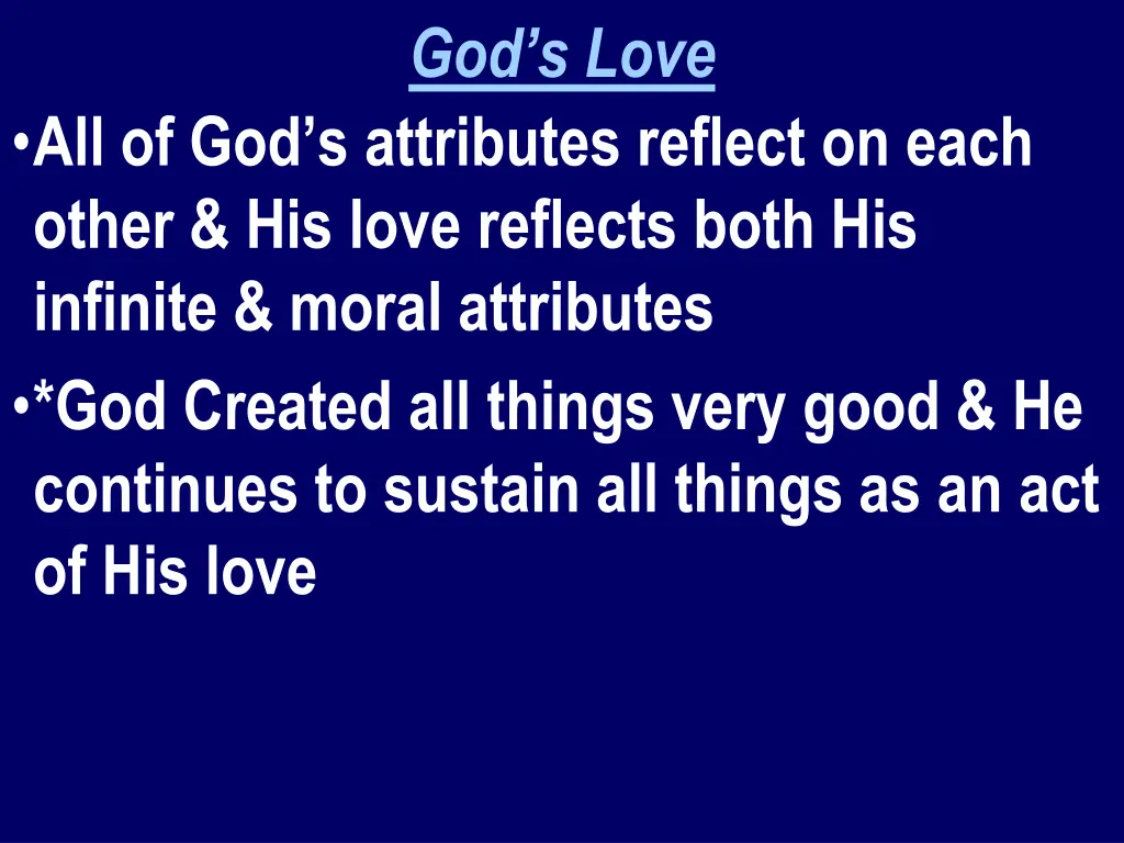 god s love 1