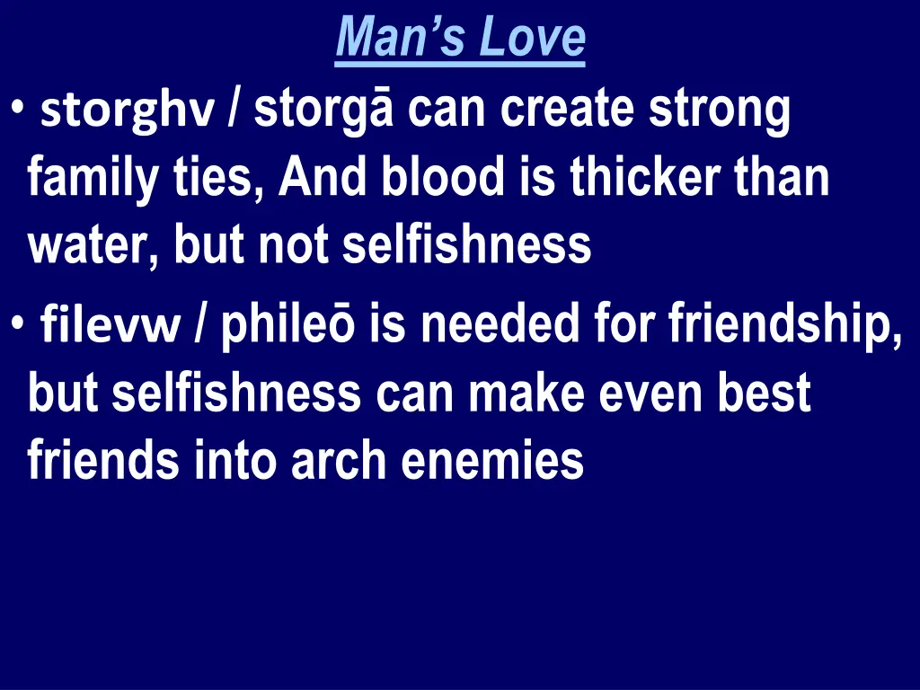 man s love 1