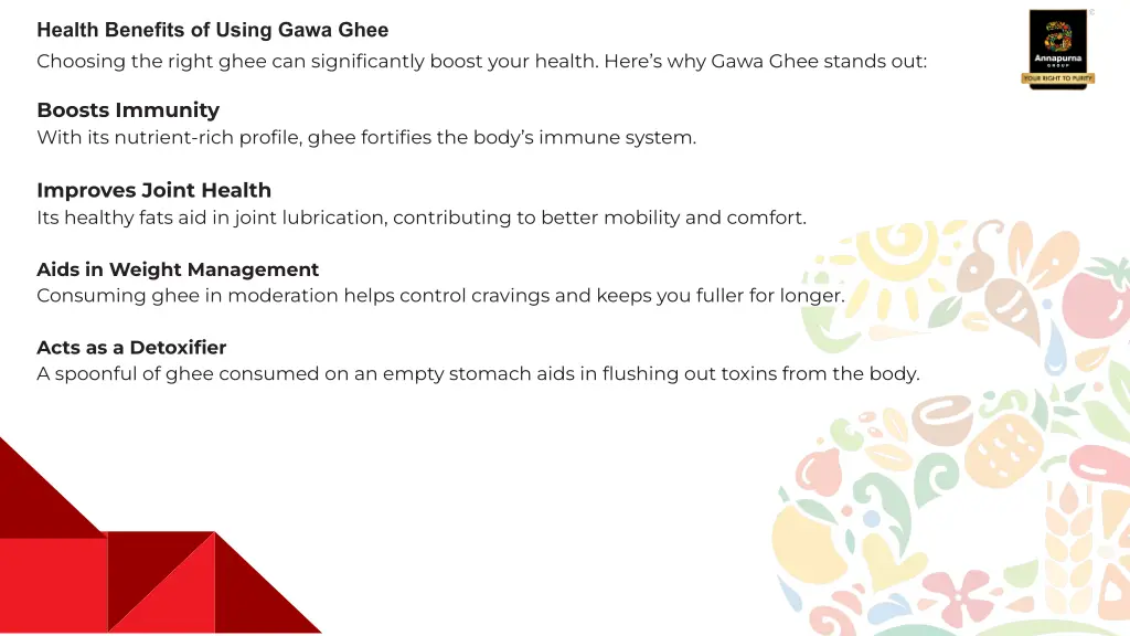 health benefits of using gawa ghee choosing