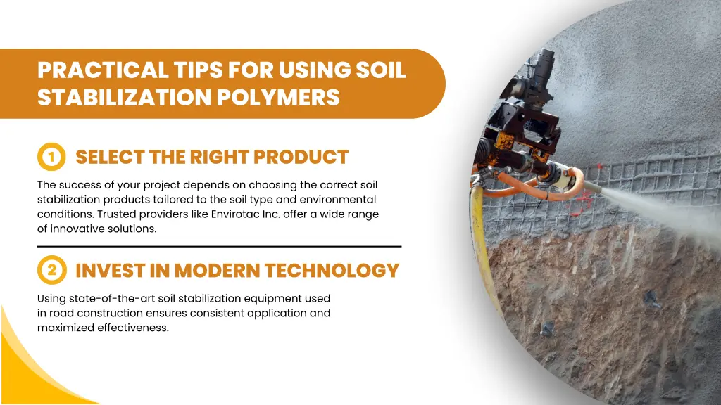 practical tips for using soil stabilization