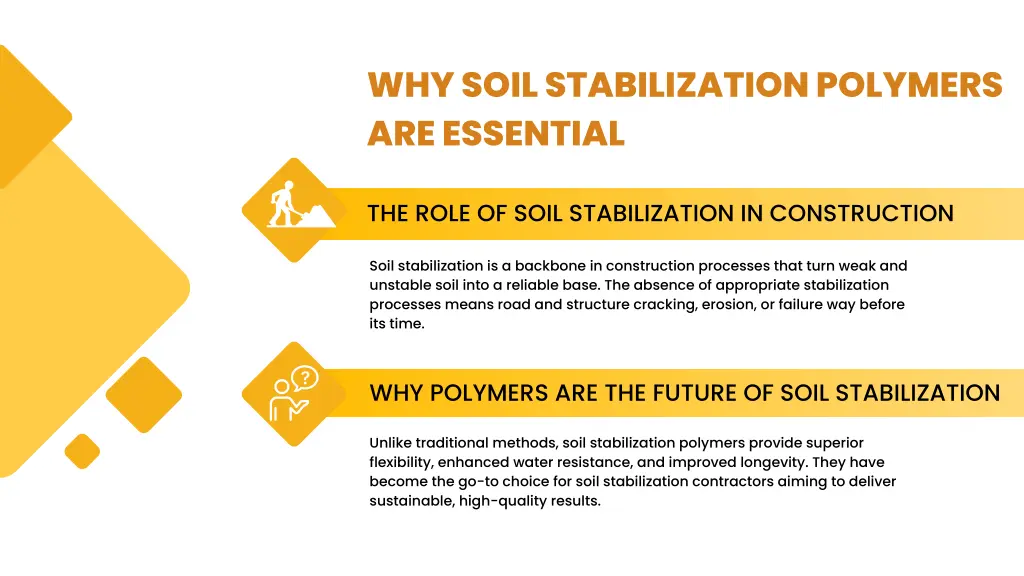 why soil stabilization polymers are essential