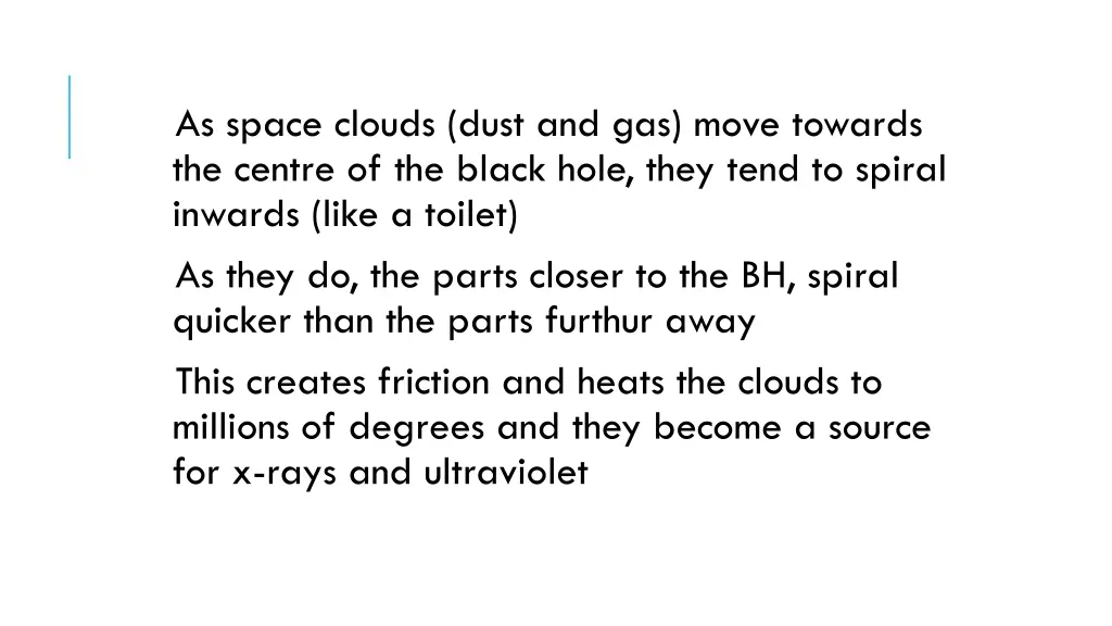 as space clouds dust and gas move towards