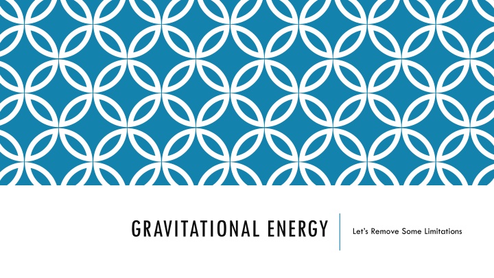 gravitational energy