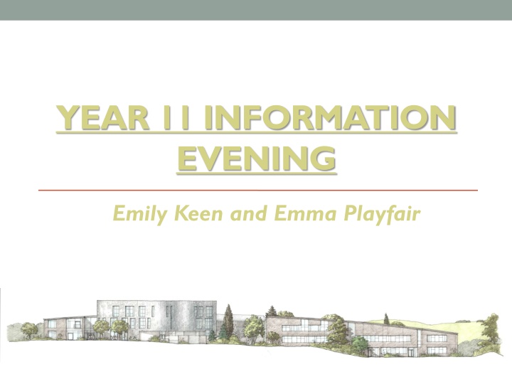 year 11 information evening