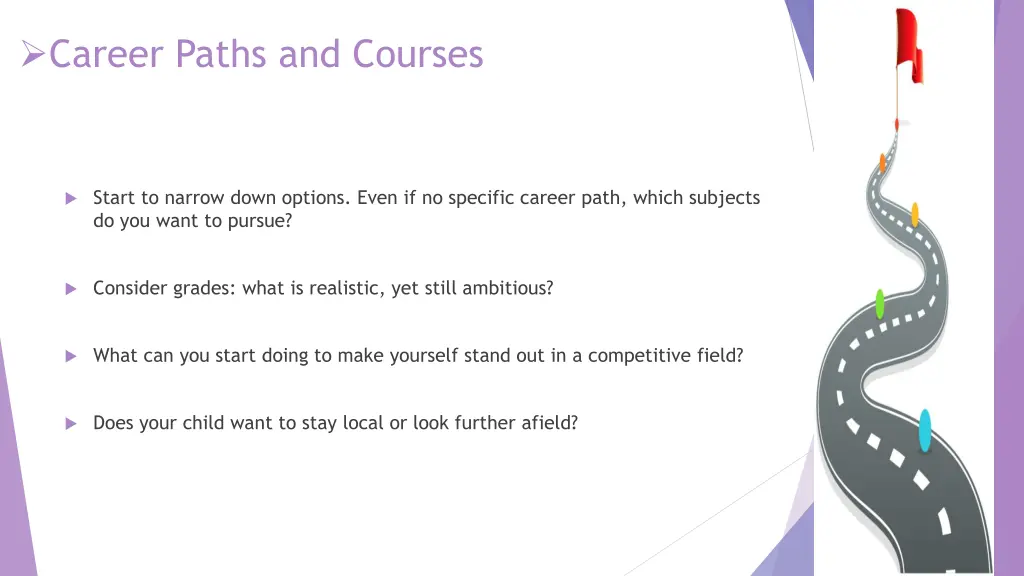 career paths and courses