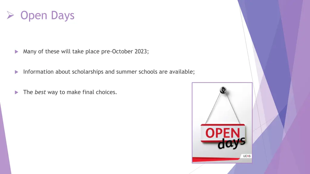 open days