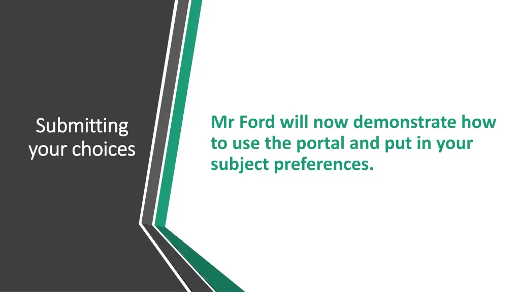 mr ford will now demonstrate