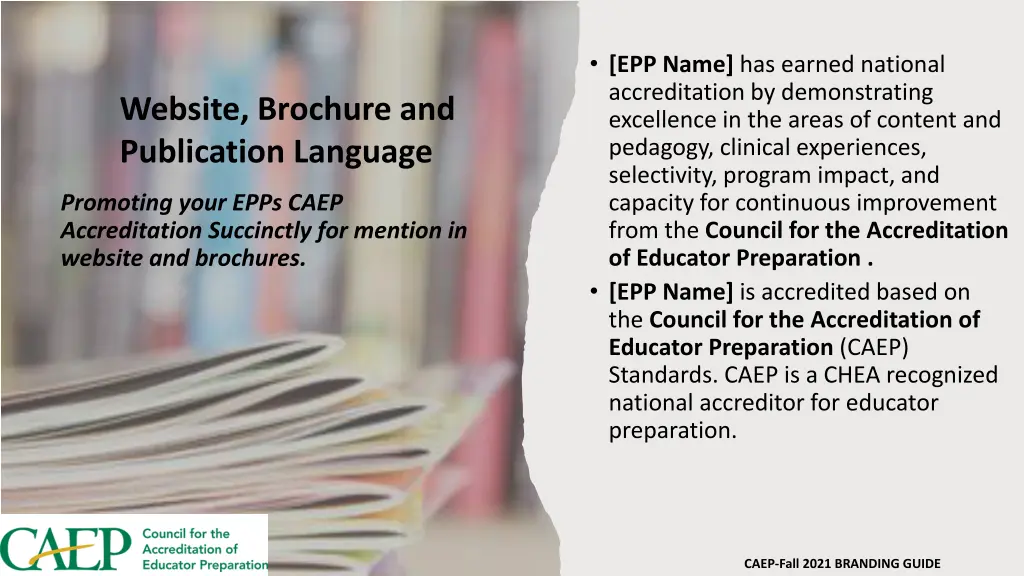 epp name has earned national accreditation 1