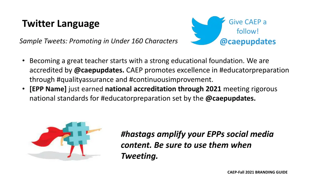 give caep a follow @caepupdates