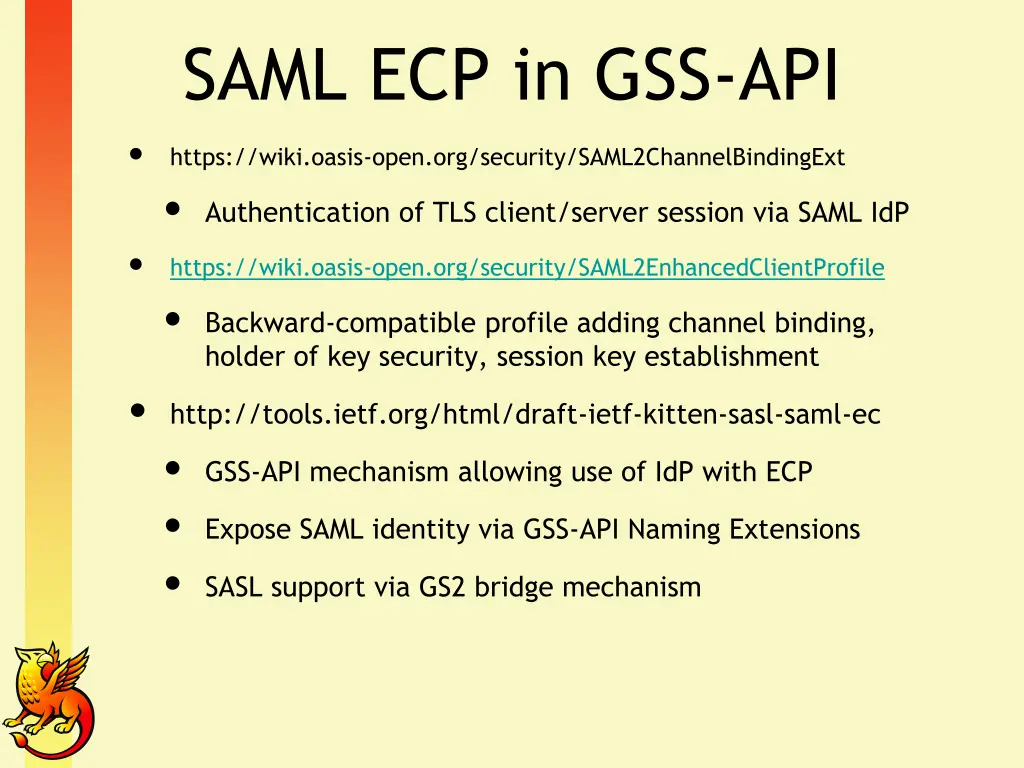 saml ecp in gss api