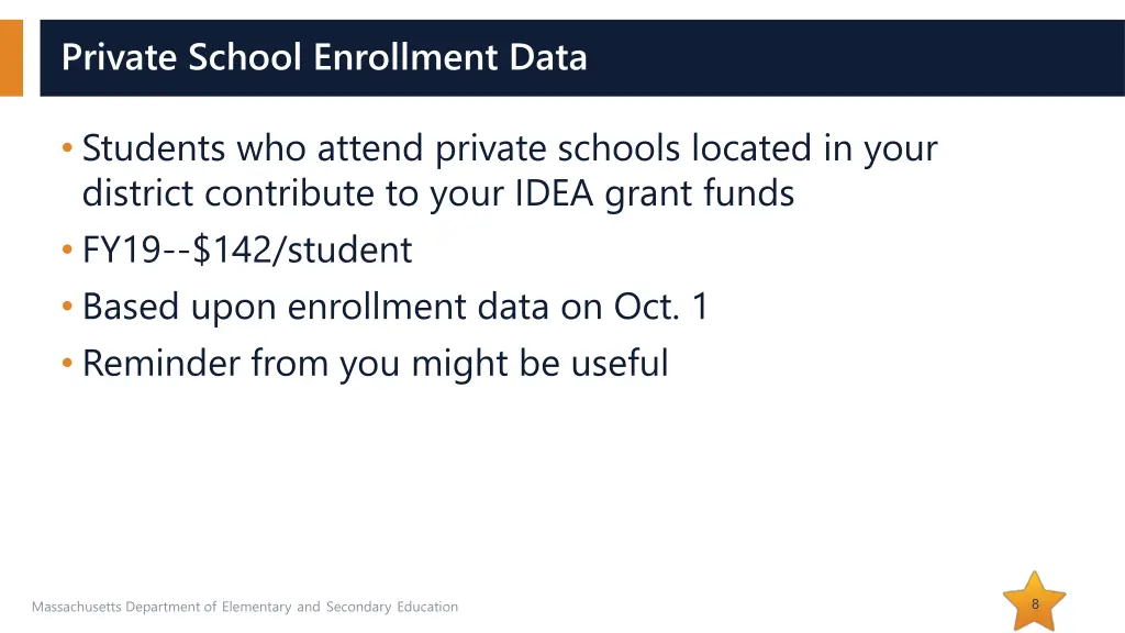 private school enrollment data