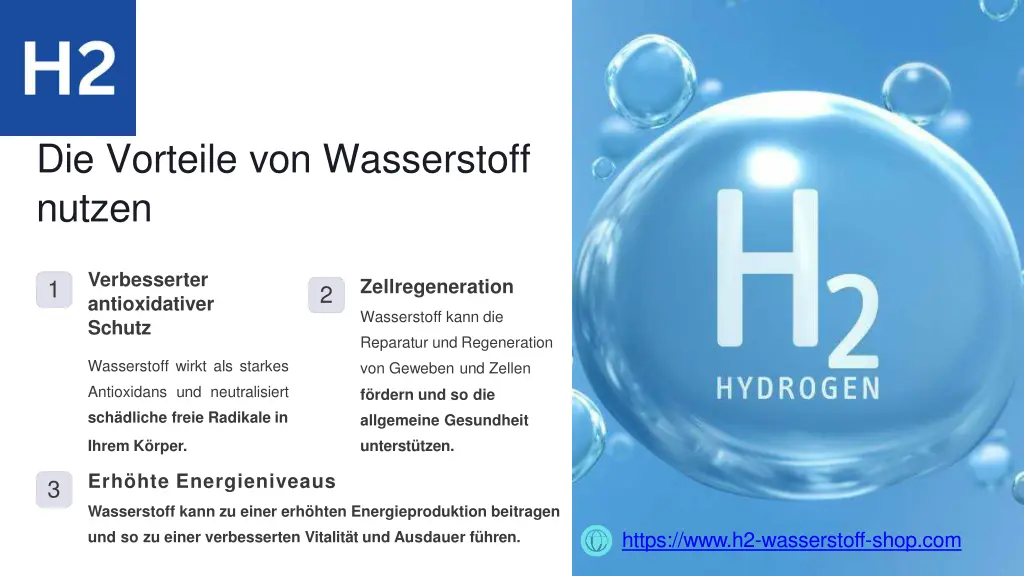 die vorteile von wasserstoff nutzen