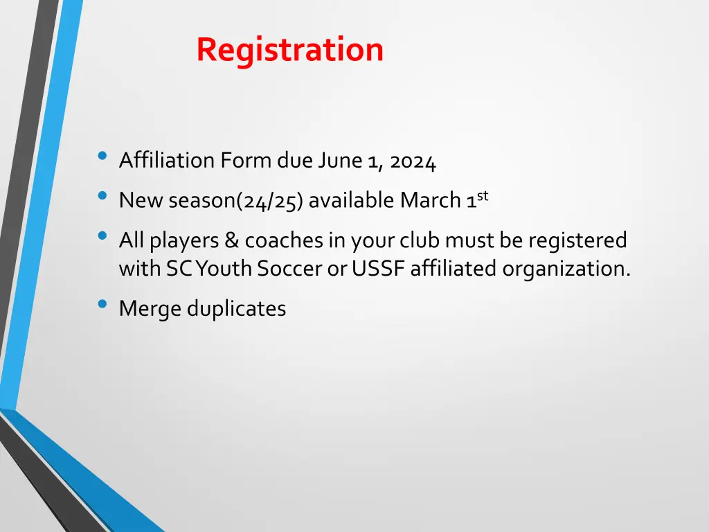 registration