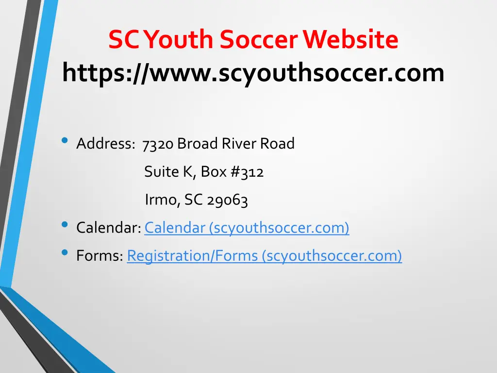 sc youth soccer website https www scyouthsoccer