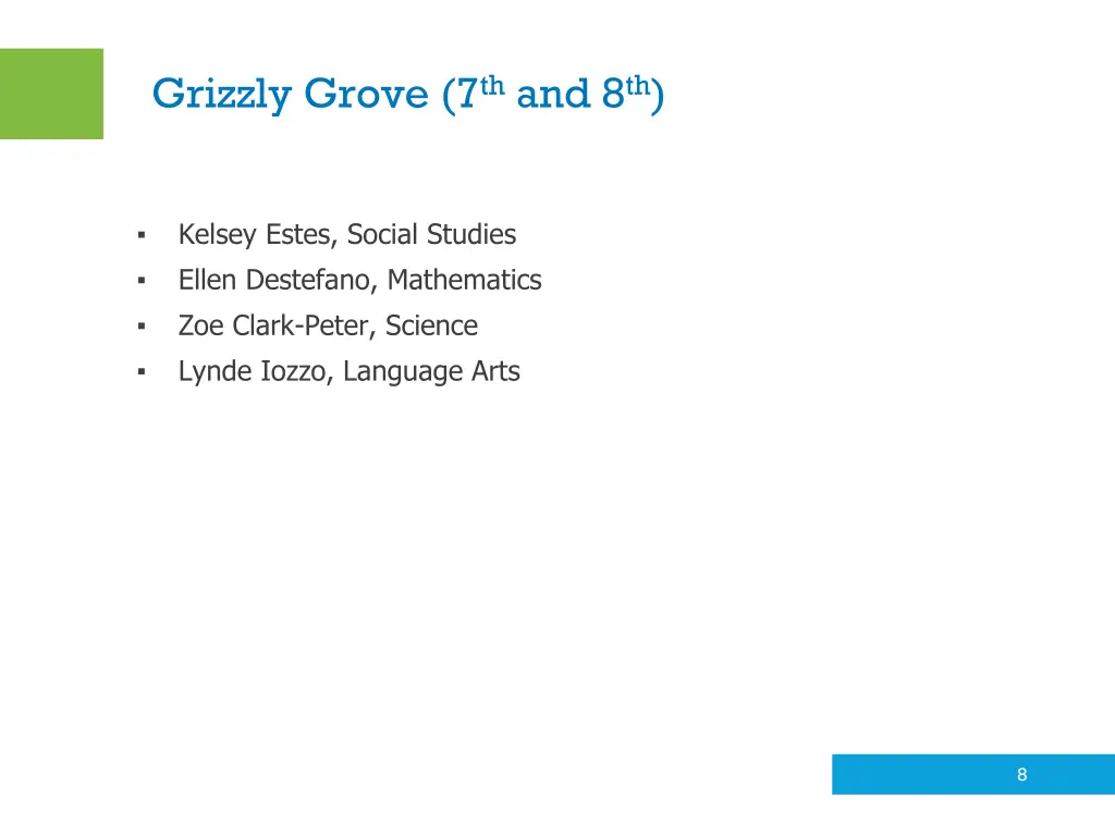 grizzly grove 7 th and 8 th