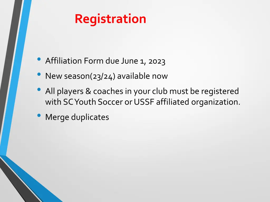 registration