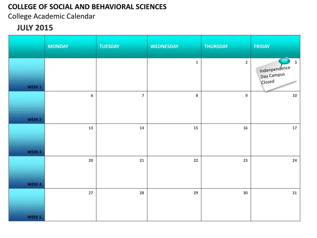 college of social and behavioral sciences college 11