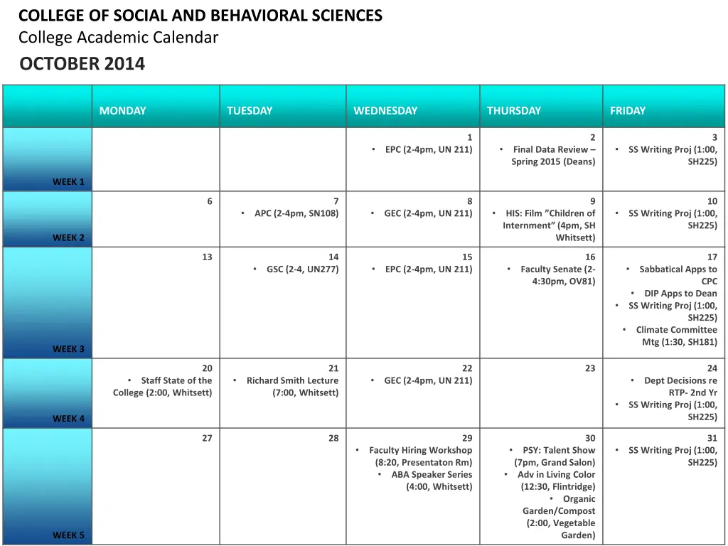 college of social and behavioral sciences college 2