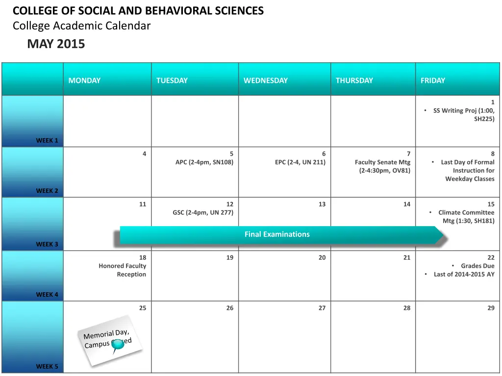 college of social and behavioral sciences college 9