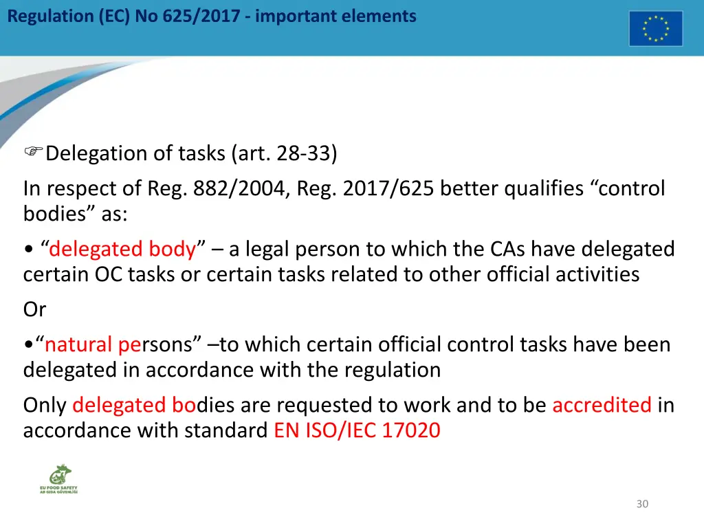 regulation ec no 625 2017 important elements 10