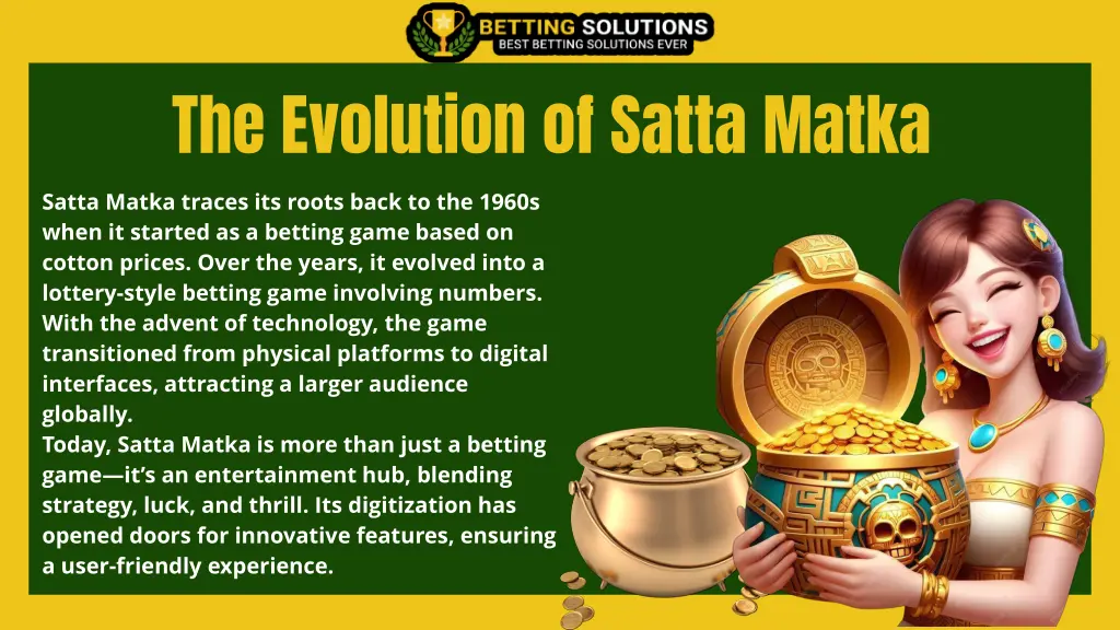 the evolution of satta matka