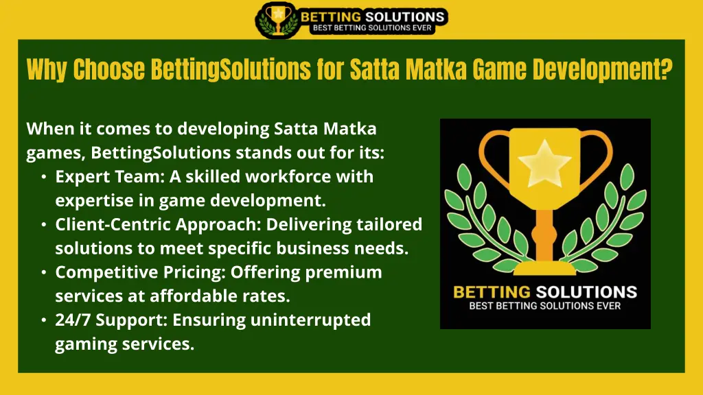 why choose bettingsolutions for satta matka game