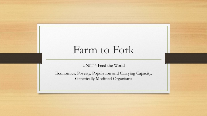 farm to fork