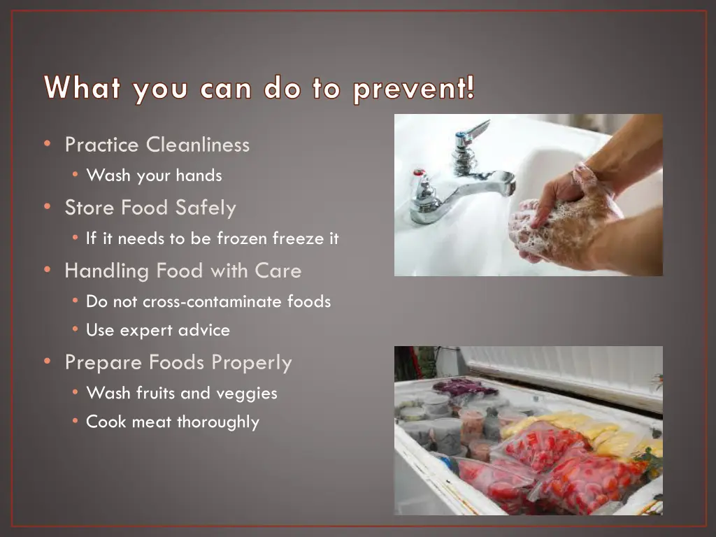 what you can do to prevent