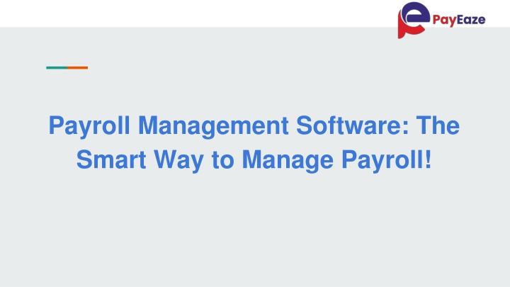 payroll management software the smart