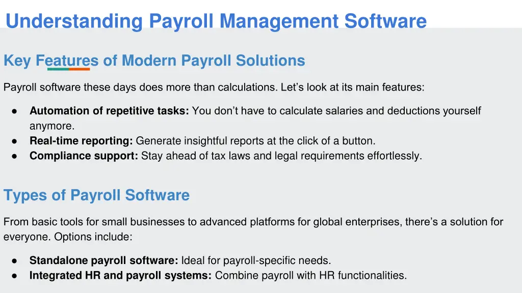 understanding payroll management software