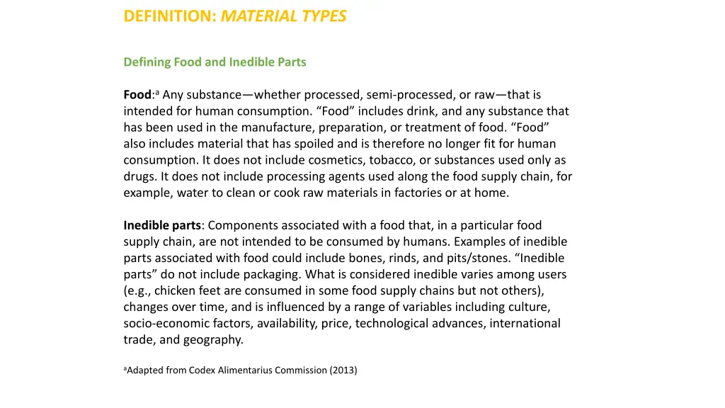 definition material types