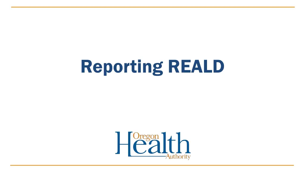 reporting reald