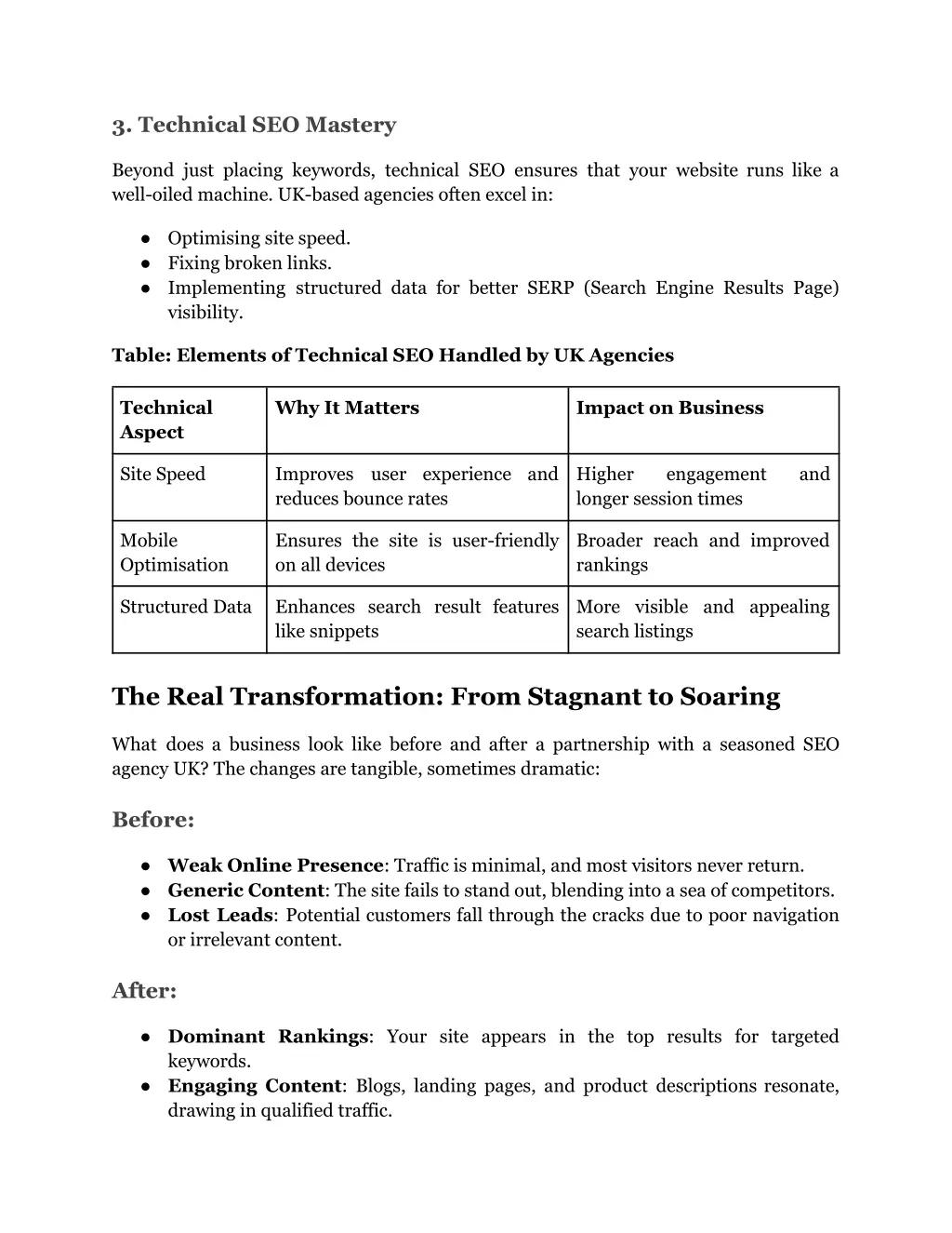 3 technical seo mastery