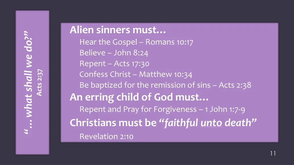 alien sinners must hear the gospel romans