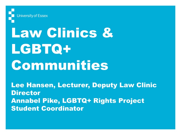 law clinics lgbtq communities