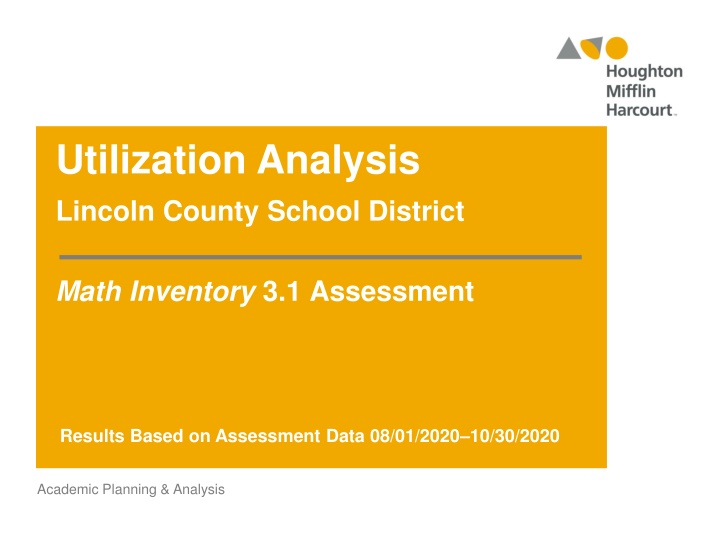 utilization analysis lincoln county school