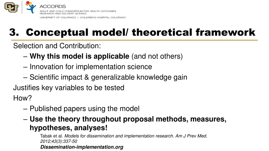 3 conceptual model theoretical framework