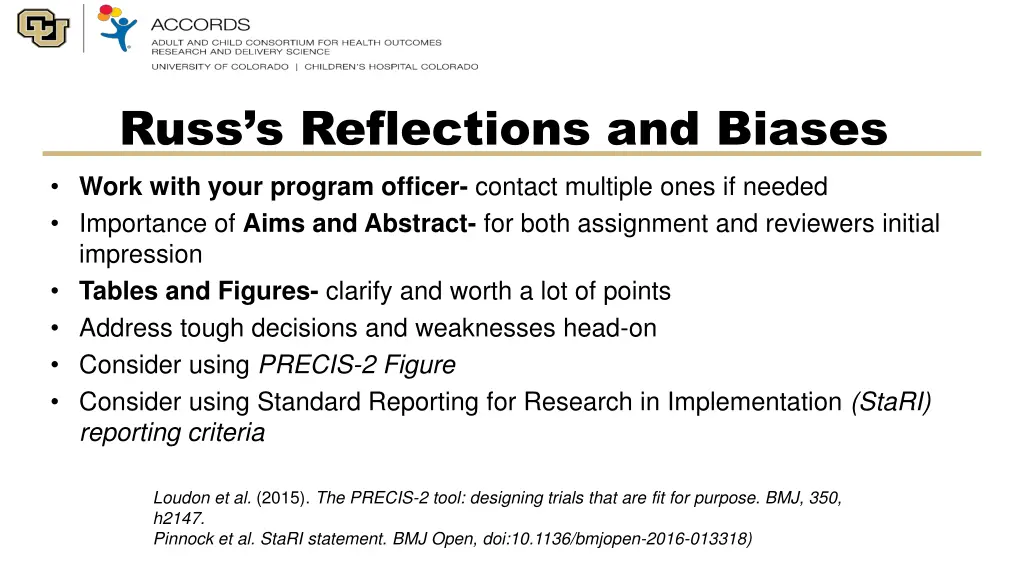 russ s reflections and biases work with your
