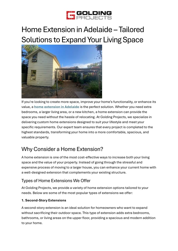 home extension in adelaide tailored solutions