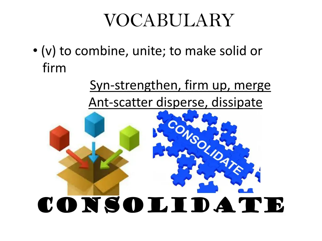 vocabulary 1