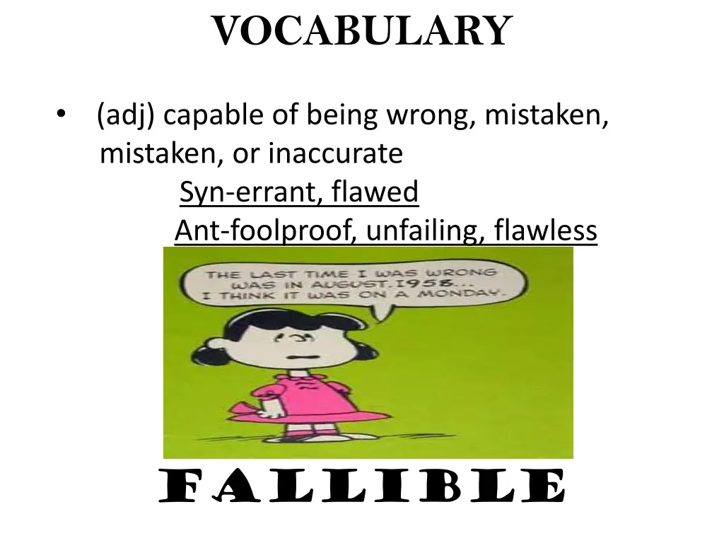 vocabulary 4