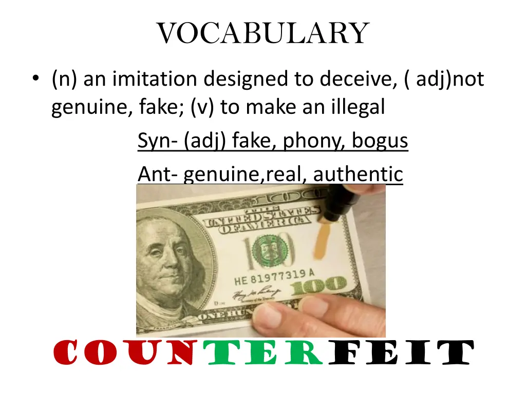 vocabulary 6