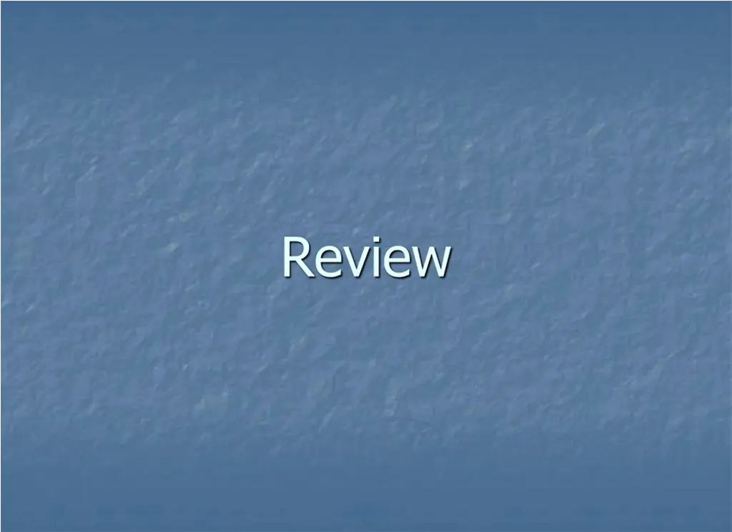 review